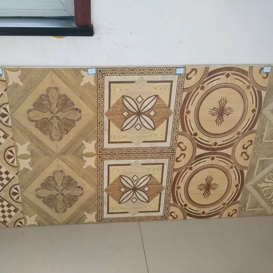 Parquet en bois massif fait main artistique hautement personnalisé de haute qualité